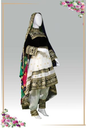 Afghani Traditional Frock- Kochyana women clothes