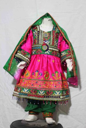 Afghani frock for kids