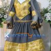 Kochyana Special Zeba collections for kids Grey Color
